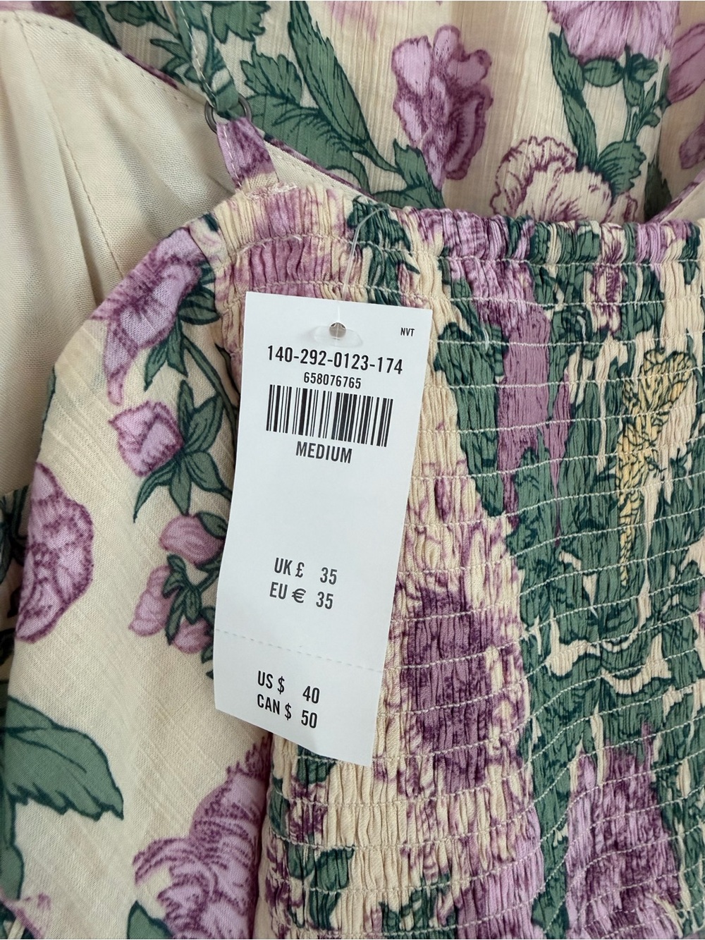 Abercrombie and Fitch Set - Floral Camisole Tank & Wide Leg pants set MEDIUM - Picture 3 of 7